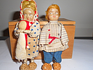 Doll House Mother And Father Dolls