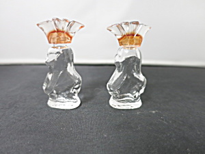 Vintage Jean Louis Vermeil Empty Mini Sample Perfume Bottles