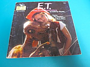 E.t. Read Along Book And Record 1982