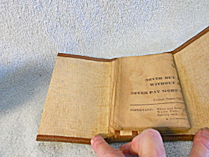 War Rations Book With Stamps With Cover