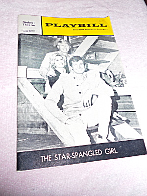 Playbill, Star Spangled Girl, 1968