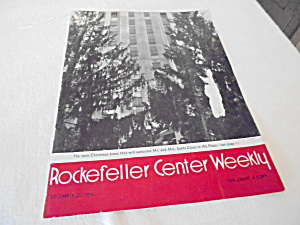Rockefeller Center Weekly Dec. 25 1936