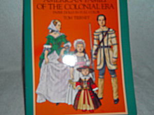 Paper Dolls Colonial Era Family 1983