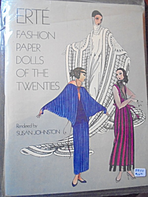 Erte' Fashion Paper Dolls Set 1978