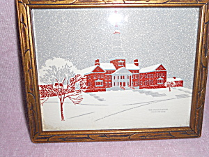 Miller Library Colby College Framed Print