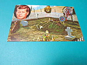 John F Kennedy Memorial Burial Post Card