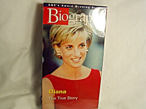 Biography Diana Vhs Tape Factory Sealed