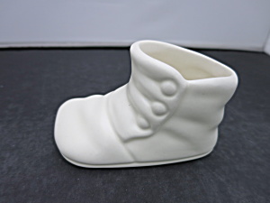 Haeger Baby Shoe Ceramic Planter