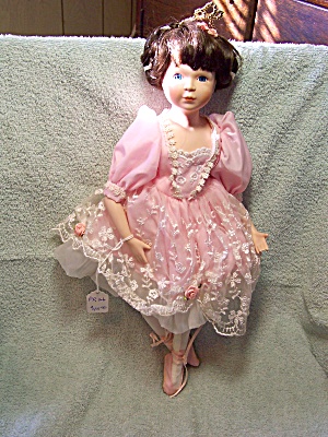 Dynasty Ballerina Porcelain Doll 16 Inch