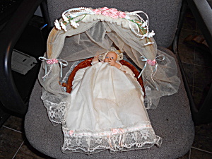 Musical Porcelain Baby Doll Jesus Loves Me