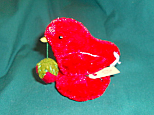 Pin Cushion Cardinal Prim Penny Bird