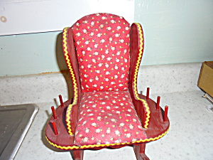 Vintage Pin Cushion Sewing Caddy Chair