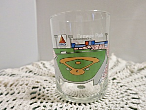 Fenway Park 50 Year Citgo Commemorative Glass Boston Red Sox