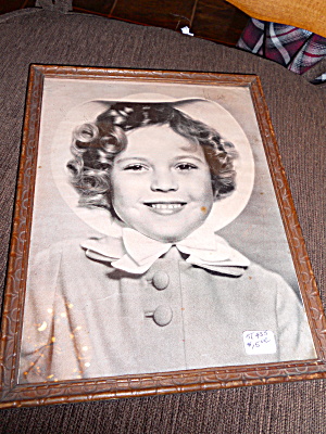 Shirley Temple Framed Picture