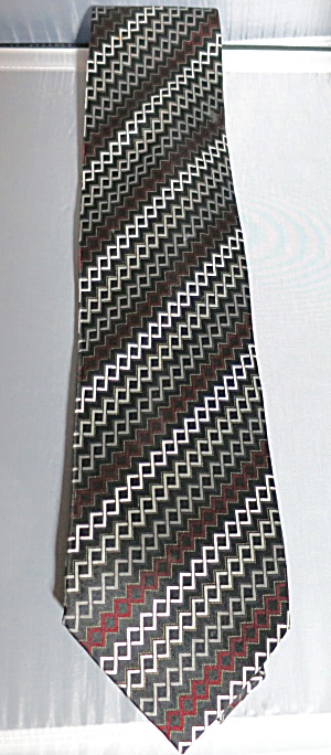 Vintage Neck Tie Covington 100% Silk Hand Made China