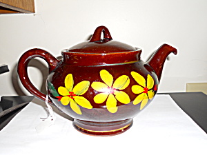 Royal Canadian Art Pottery Teapot Redware