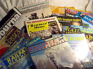 Toy Train Magazines Lot Total Of 18