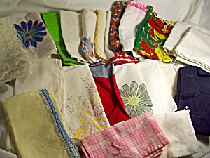 Vintage Hankies Lot Of 20 Handkerchiefs