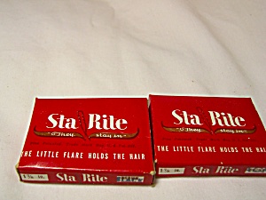 Vintage Sta Rite Hair Pins Ginnie Lou Inc