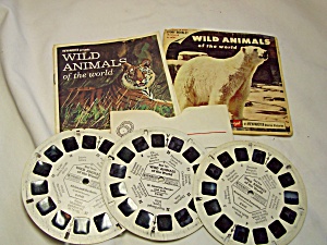 Viewmaster Reels Wild Animals Set 1958