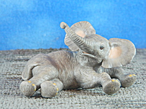 Lenox Porcelain African Elephant Calf Resting