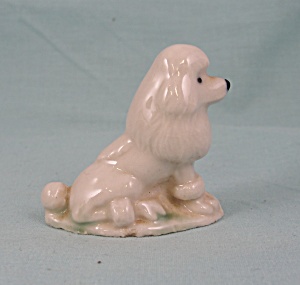 Wade Porcelain 1967 White Poodle