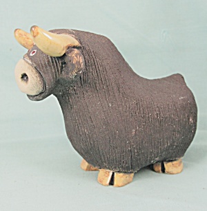 Unmarked Pottery Bull