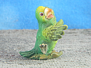 Miniature Amazon Parrot Resin