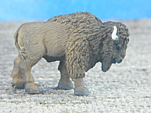 Unmarked Resin Standing Bison