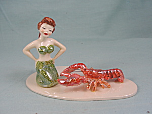 Hagen-renaker Specialty Mermaid With Lobster