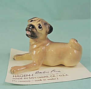 Hagen-renaker Miniature Pug Puppy