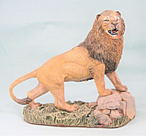 Franklin Mint Wildlife Preservation Trust Asiatic Lion