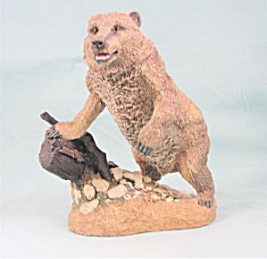Franklin Mint Wildlife Preservation Trust Grizzly Bear