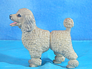 Plastic Standing Poodle