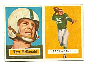 Tommy Mcdonald Rookie Philadelphia Eagles