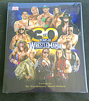 30 Yrs. Of Wrestlemania Book--sealed