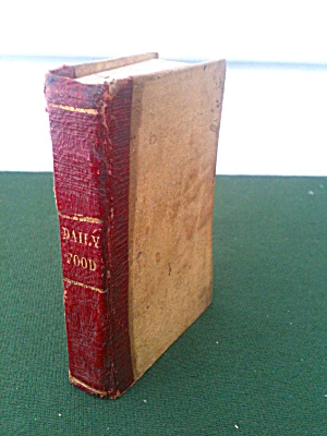 Mini Book Daily Food For Christians 1842