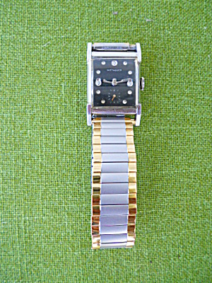 1950's Wittnauer Black Dial Wristwatch