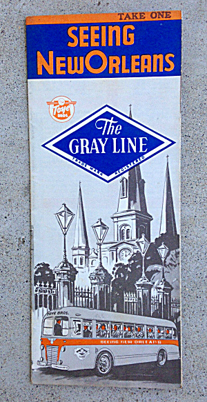 New Orleans Travel Brochure 1940's