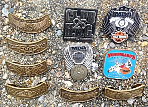 Harley Davidson Pin Collection