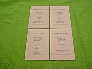 Railroad Locomotive Booklets