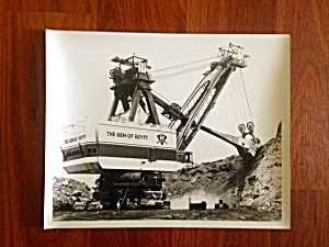 B&w Photo Gem Of Egypt Coal Mining