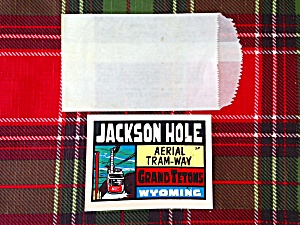 Jackson Hole, Wy Travel Decal