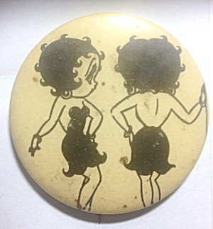 Vintage Betty Boop Pin Fleischer Studios