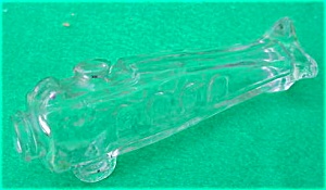 Older Airplane Glass Candy Container
