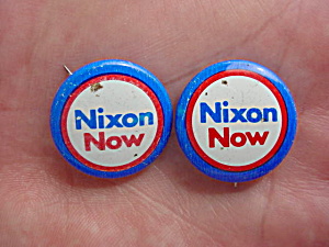 Pr. Of Nixon Now Pinbacks