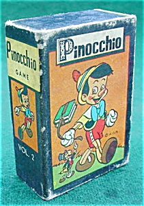 1950's Pinocchio Card Game