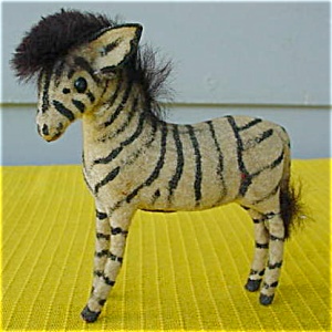 West Germany Zebra Figure