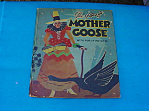 1934 Mother Goose H. Lentz Pop-up Book