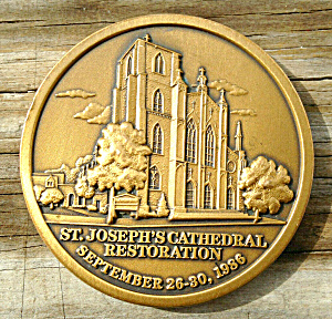 St Joseph Restoration Medallion Columbus Ohio